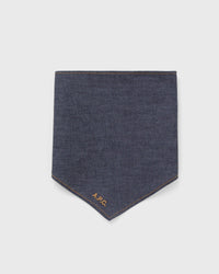 A.P.C. BANDANA CHIEN blue