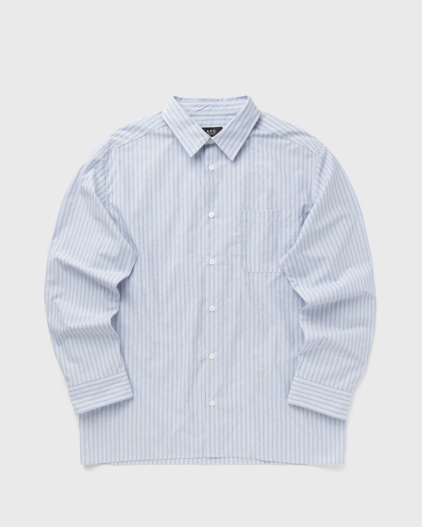 A.P.C. CHEMISE MALO SHIRT blue