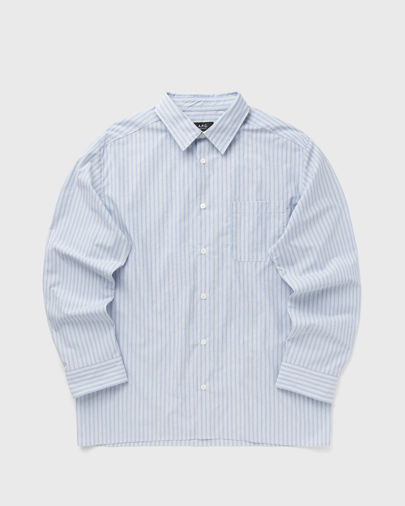 A.P.C. CHEMISE MALO SHIRT blue