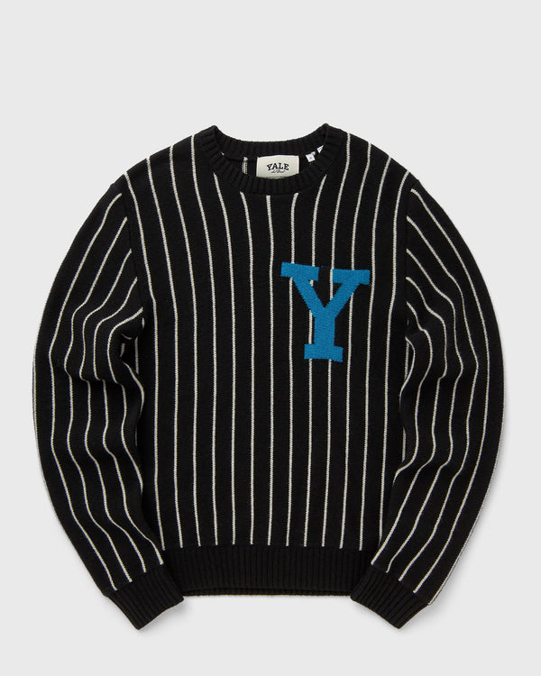 Les Deux Yale Y Pinstripe Knit black