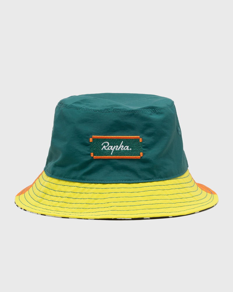 Rapha X Amani Bucket Hat green|yellow