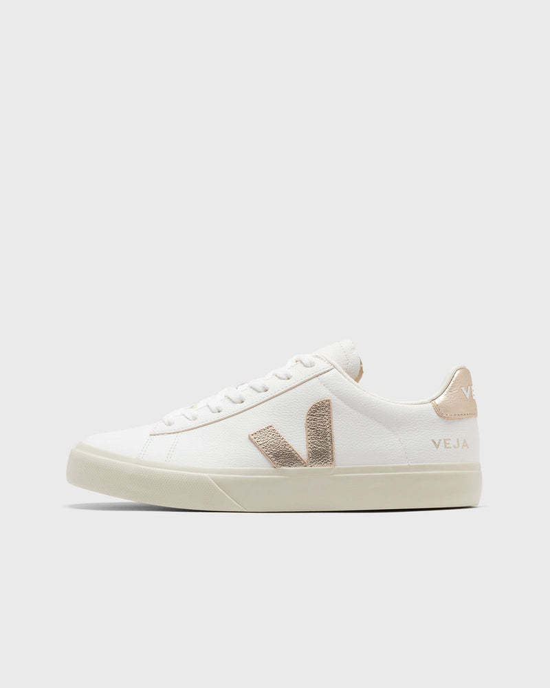 Veja CAMPO CF LEATH gold|white