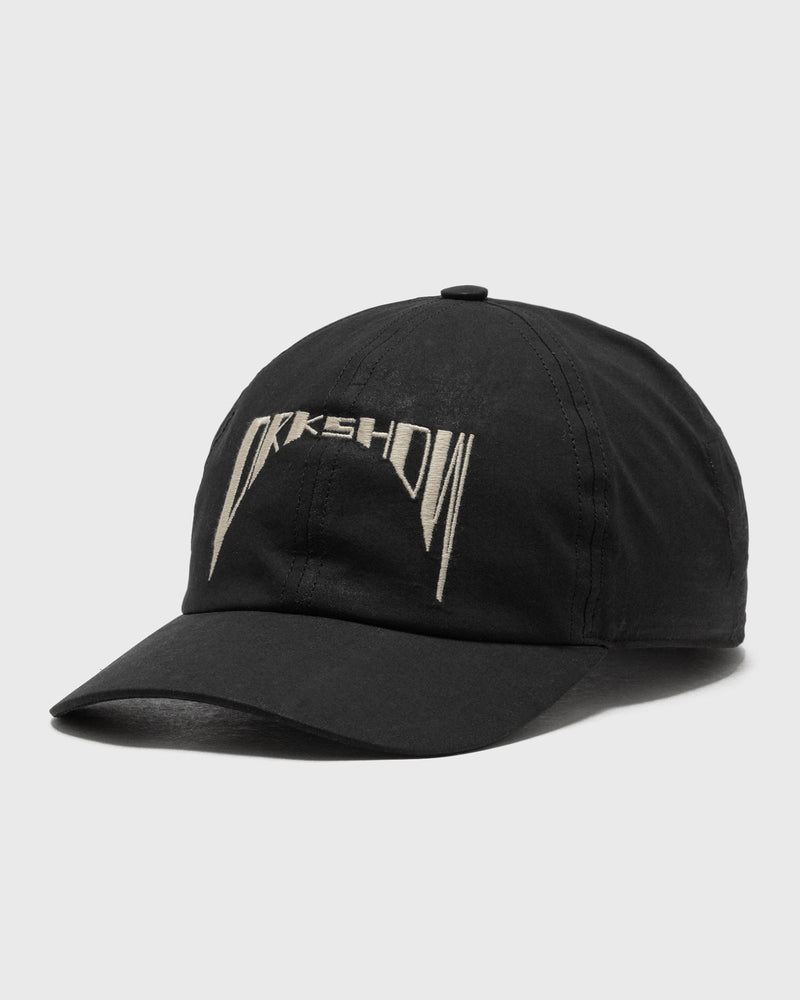 Rick Owens EMBROIDERED WOVEN CAP - BASEBALL CAP black