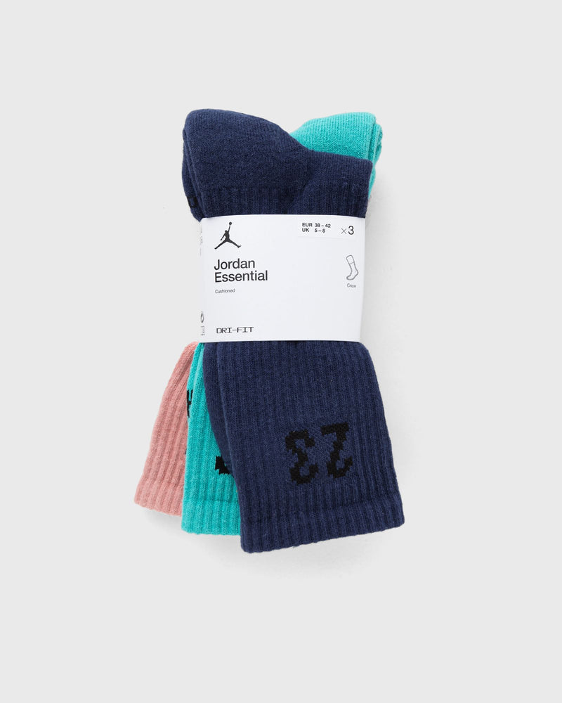 Jordan ESSENTIAL CREW 3PR -  144 multi