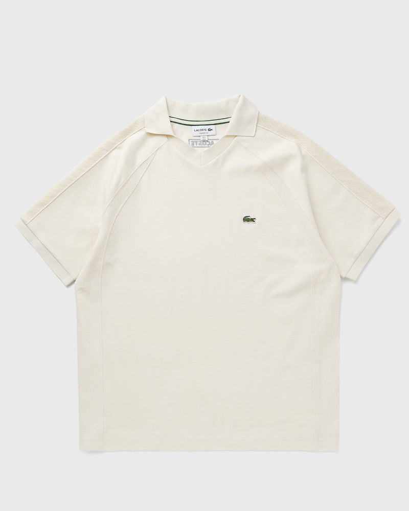 Lacoste CHEMISE COL BORD-COTES MA beige