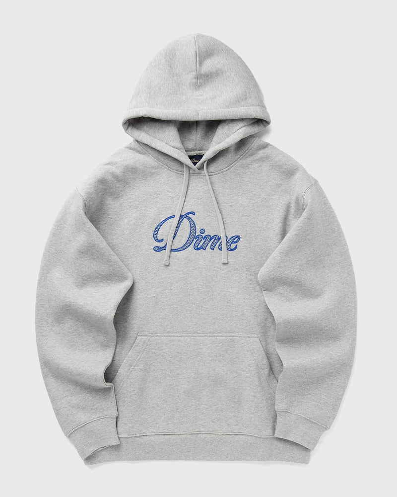 Dime MTL Cursive Logo Hoodie grey