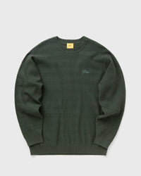 Dime MTL Wave Cable Knit green