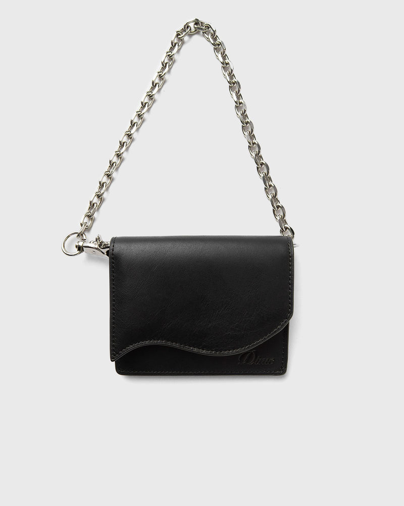 Dime MTL Chain Leather Wallet black