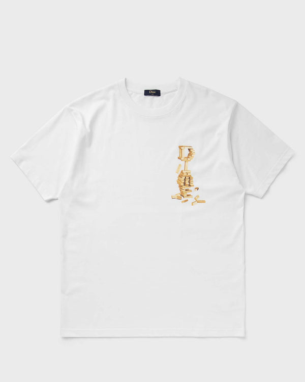 Dime MTL Blocks T-Shirt white