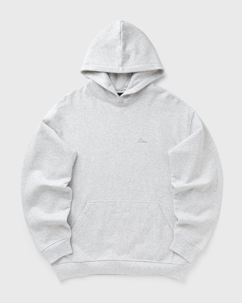 Dime MTL Cursive Small Logo Hoodie grey