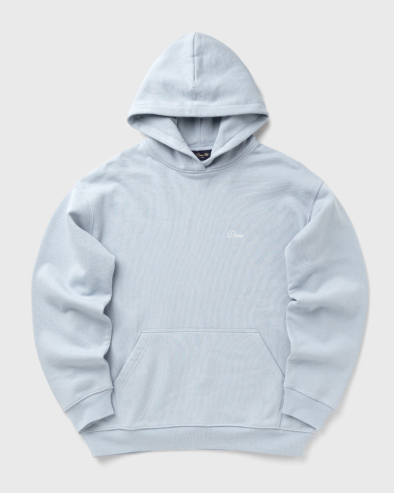 Dime MTL Cursive Small Logo Hoodie blue