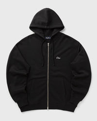 Dime Mtl Cursive Small Logo Zip Hoodie Black