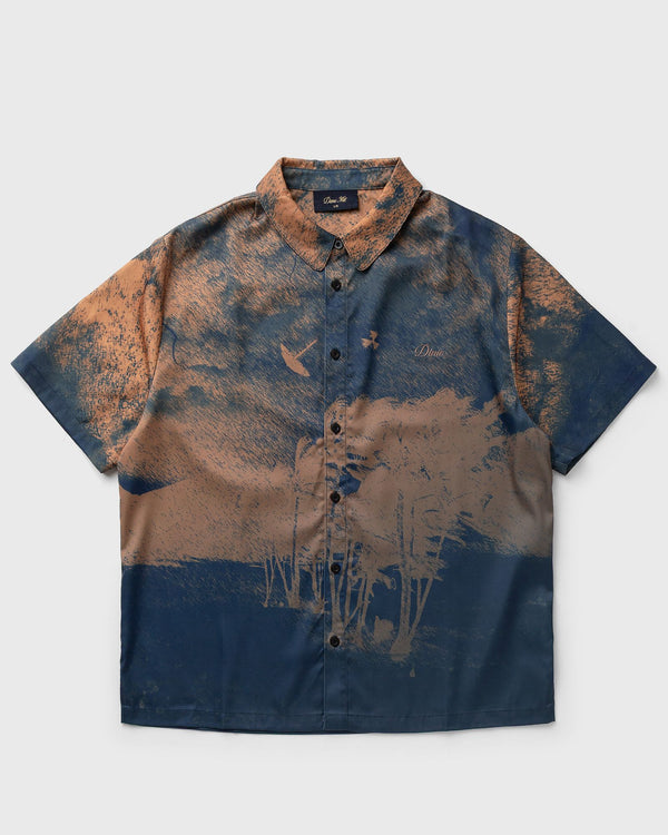 Dime MTL Day Off Button Up blue|orange