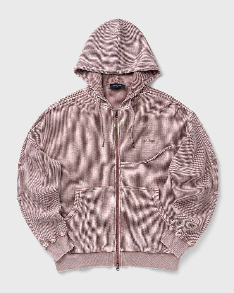 Dime MTL Premium Waffle Zip Hoodie purple