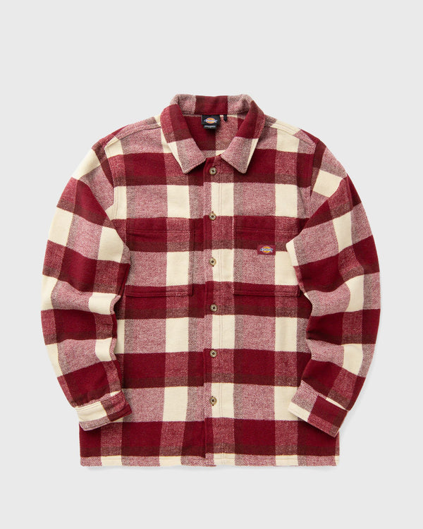 Dickies PLAID COALING LS SHIRT red|beige