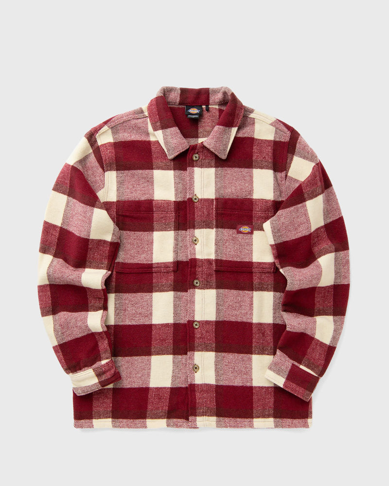 Dickies PLAID COALING LS SHIRT red|beige