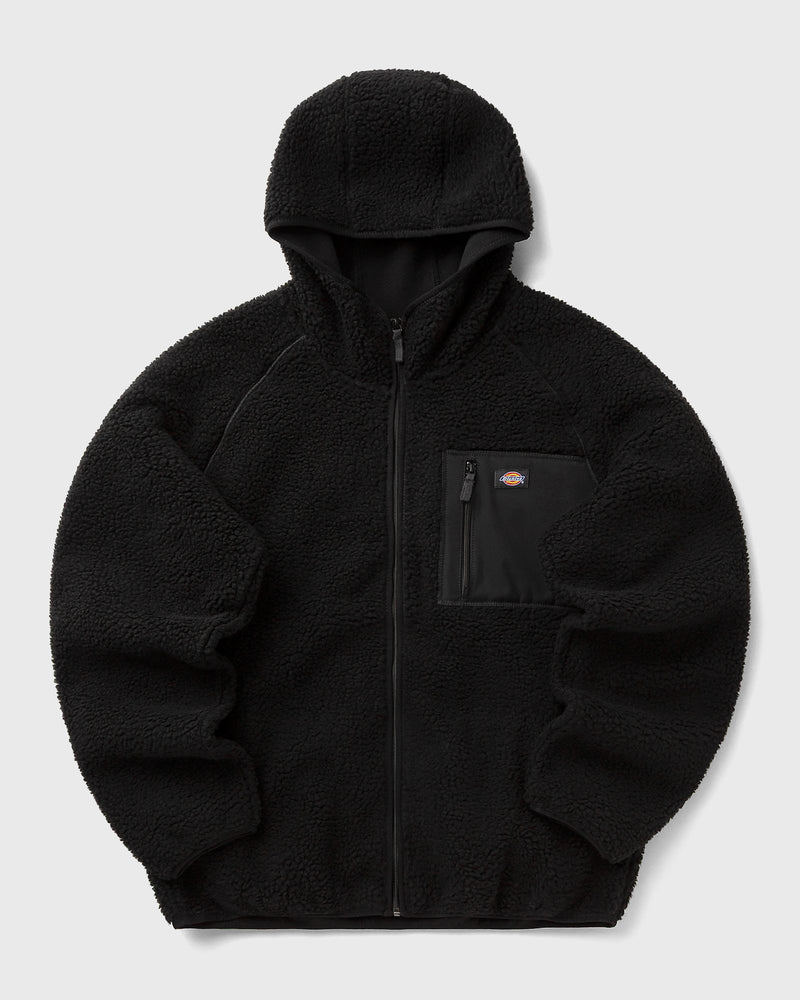 Dickies CENTRAL HIGH PILE HOODED black