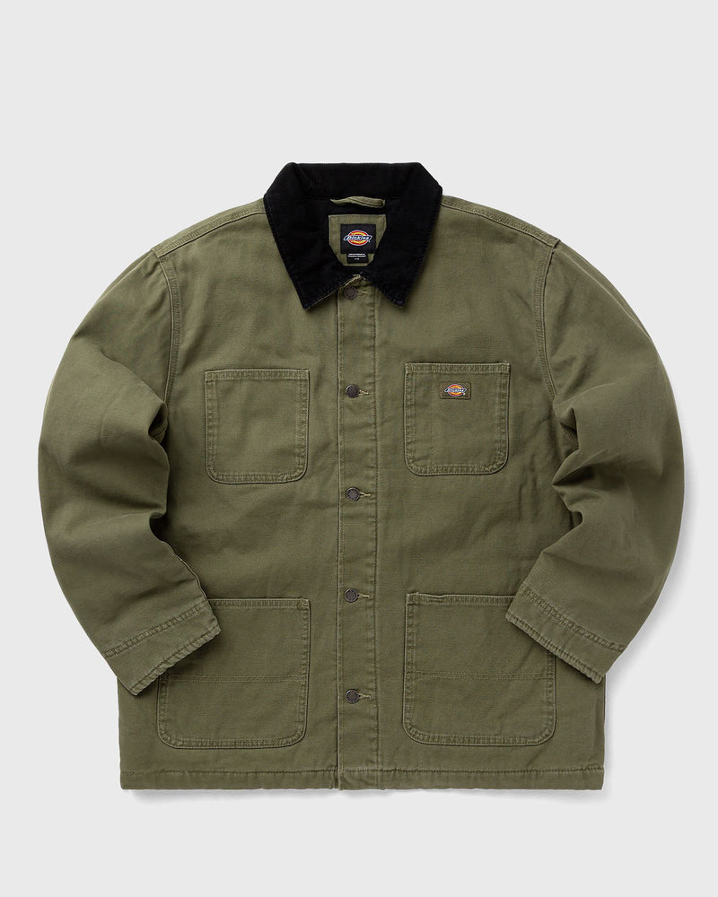 Dickies CHORE JACKET LINED CANVAS green