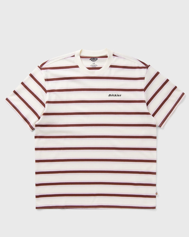 Dickies YORK STRIPE TEE SS red|beige