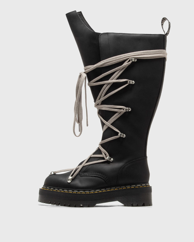 Rick Owens X DR. MARTENS 1B60 QUAD SOLE PENTALACE BOOT black