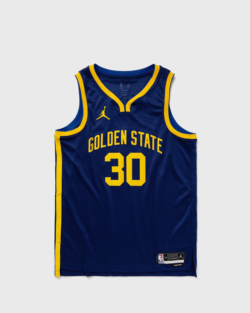 Jordan NBA Swingman Jersey Golden State Warriors Statement Edition Stephen Curry #30 blue