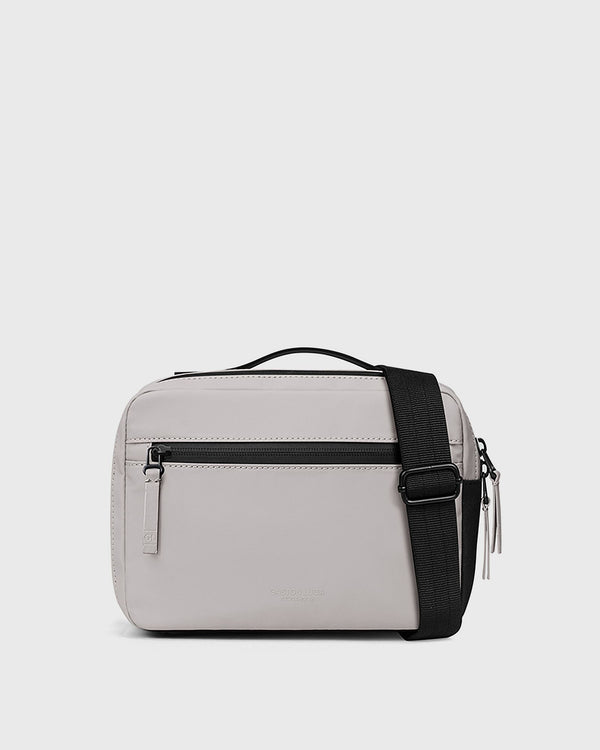 Gaston Luga Dsh Box Bag - Taupe grey