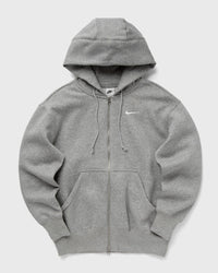 Nike Womens Phoenix Fleece Oversized Full-Zip Hoodie Grey