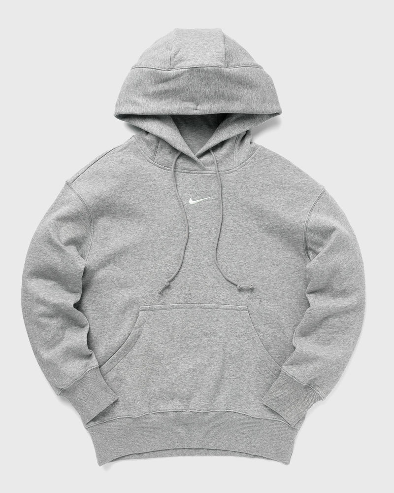 Nike Wmns Phoenix Fleece Oversized Pullover Hoodie Grey