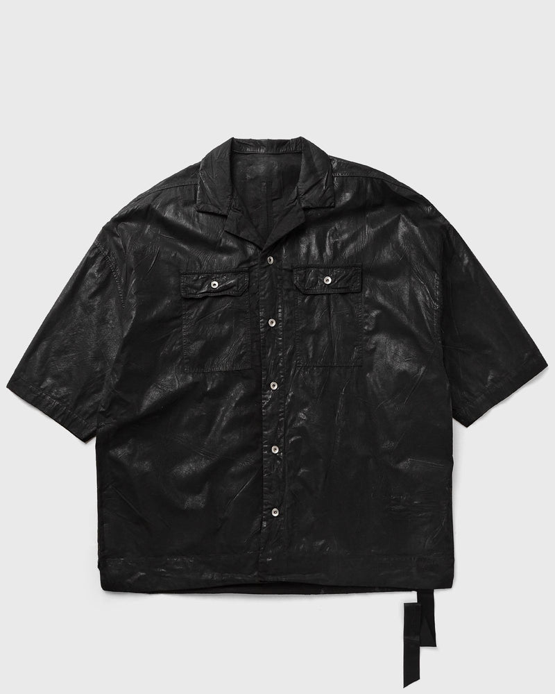 Rick Owens WOVEN SHIRT - MAGNUM TOMMY SHIRT black