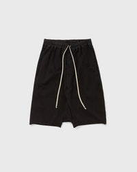 Rick Owens Knit Shorts - Drawstring Pods Black