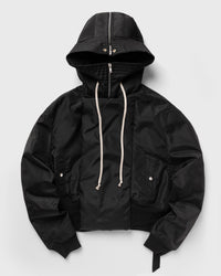 Rick Owens Cropped Alice Parka black