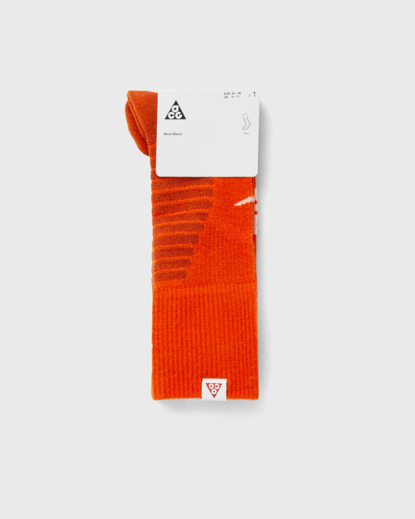 Nike ACG Outdoor Cushioned Crew Socks orange