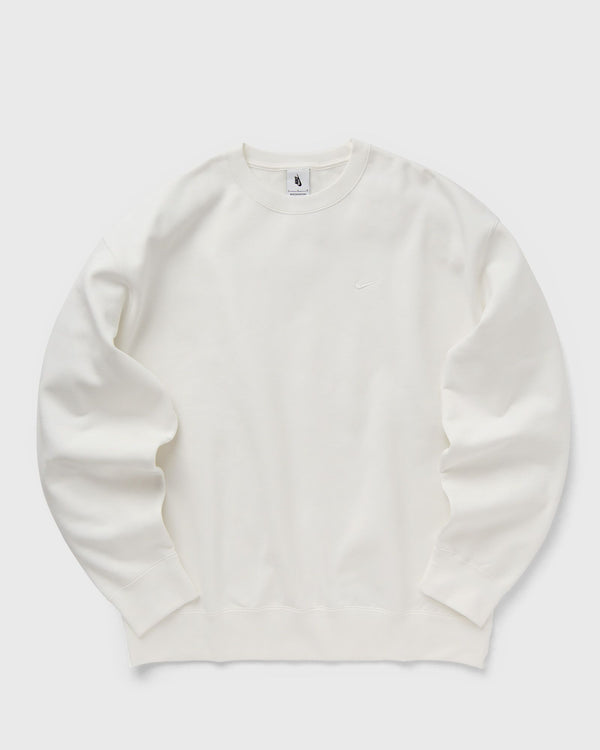 Nike Solo Swoosh Fleece Crew white