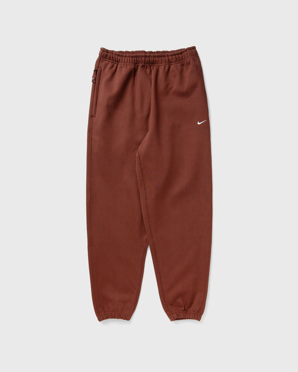 Nike Solo Swoosh Fleece Pants brown