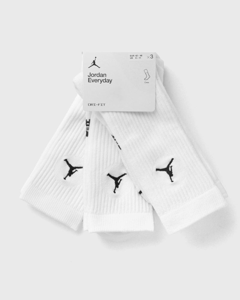 Jordan Everyday Crew Socks (3 pairs) white