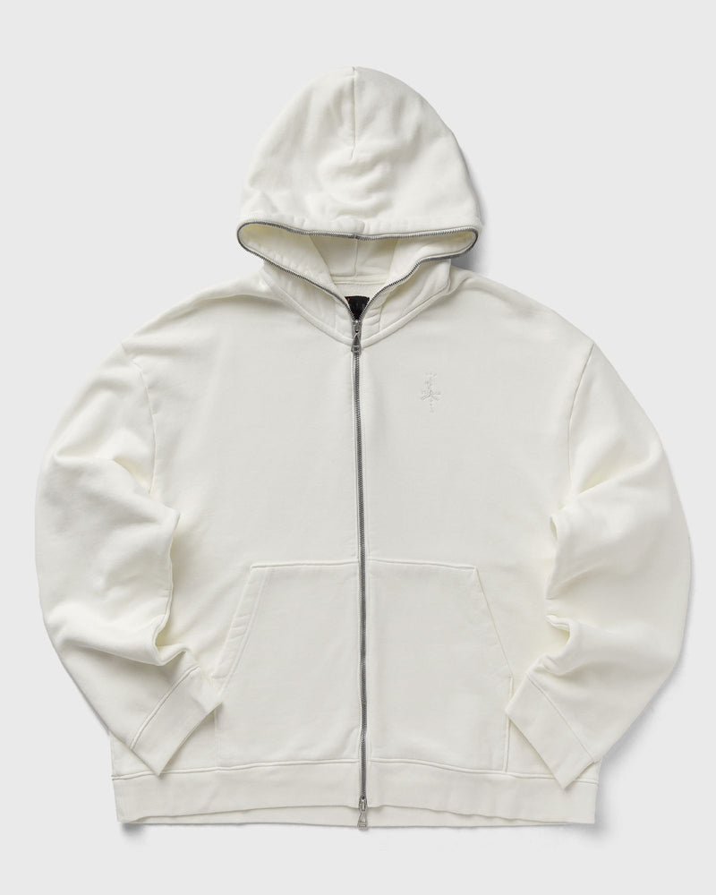 Jordan X Travis Scott Full Zip HOODIE white