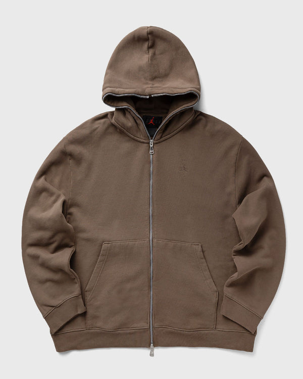 Jordan X Travis Scott Full Zip HOODIE brown