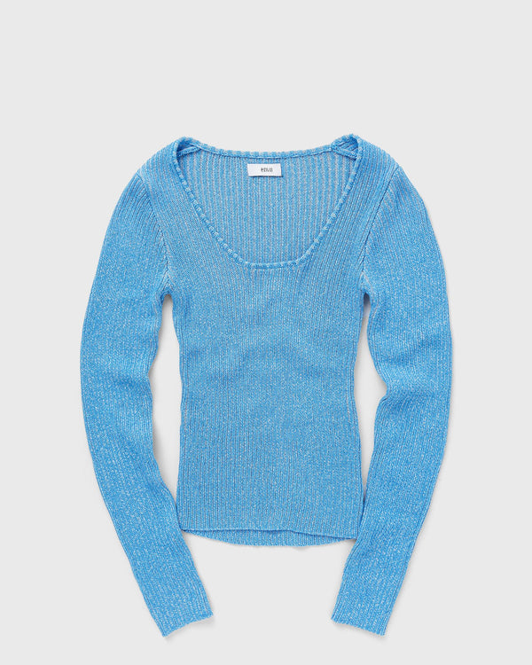 Envii ENSMALLWOOD LS KNIT 7120 blue