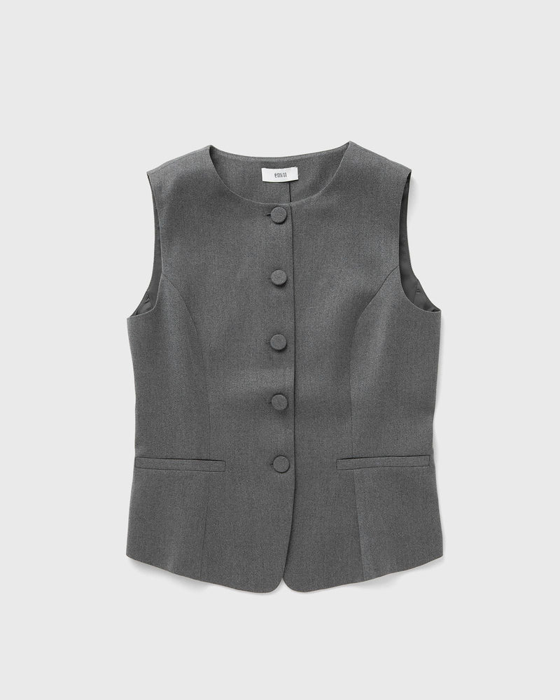 Envii ENDORE O-N VEST 7092 grey