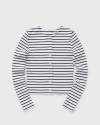 Envii Enally Ls O-N Cardigan St Blue|white