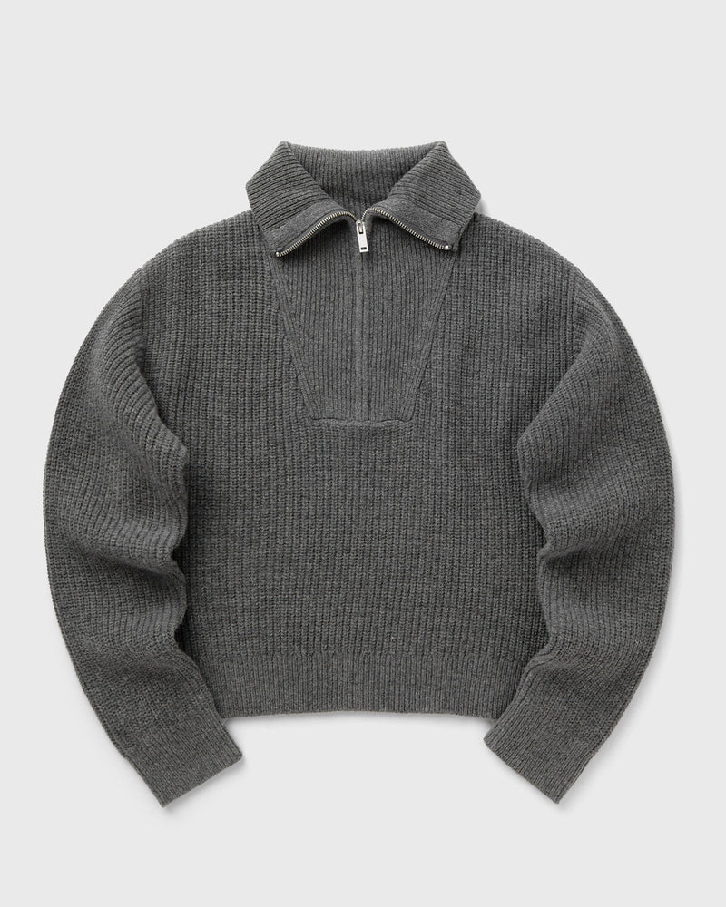 Envii ENWASHINGTON LS HALF ZIP KNIT 7284 grey