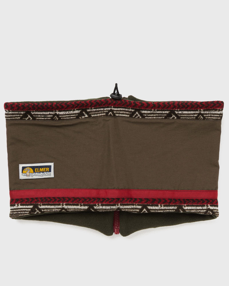 Elmer By Swany Reversible Neck Warmer green|red