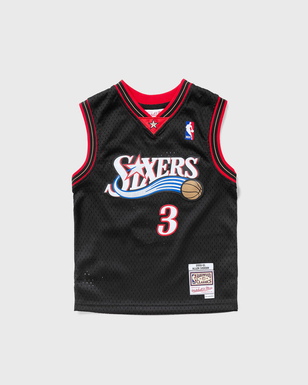 Mitchell & Ness NBA SWINGMAN JERSEY PHILADELPHIA 76ERS ROAD 2000-2001 ALLEN IVERSON #3 black