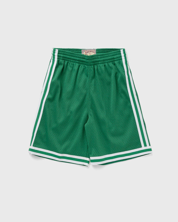 Mitchell & Ness NBA SWINGMAN SHORTS BOSTON CELTICS ROAD 1985 green