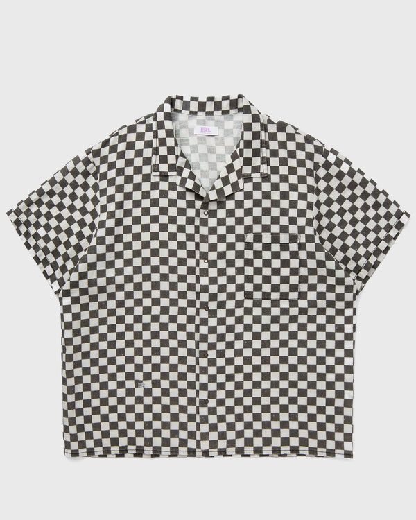 ERL PRINTED HAWAIAN SHIRT WOVEN black|white