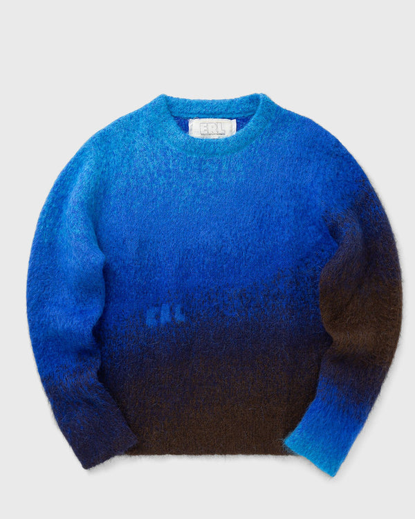 ERL GRADIENT SWEATER KNIT blue