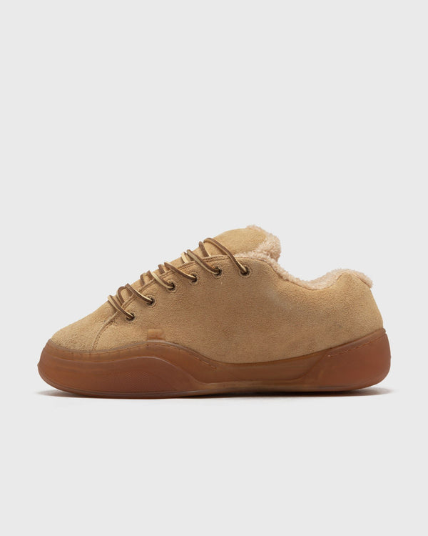 ERL SUEDE VAMP SKATE SNEAKER LEATHER beige