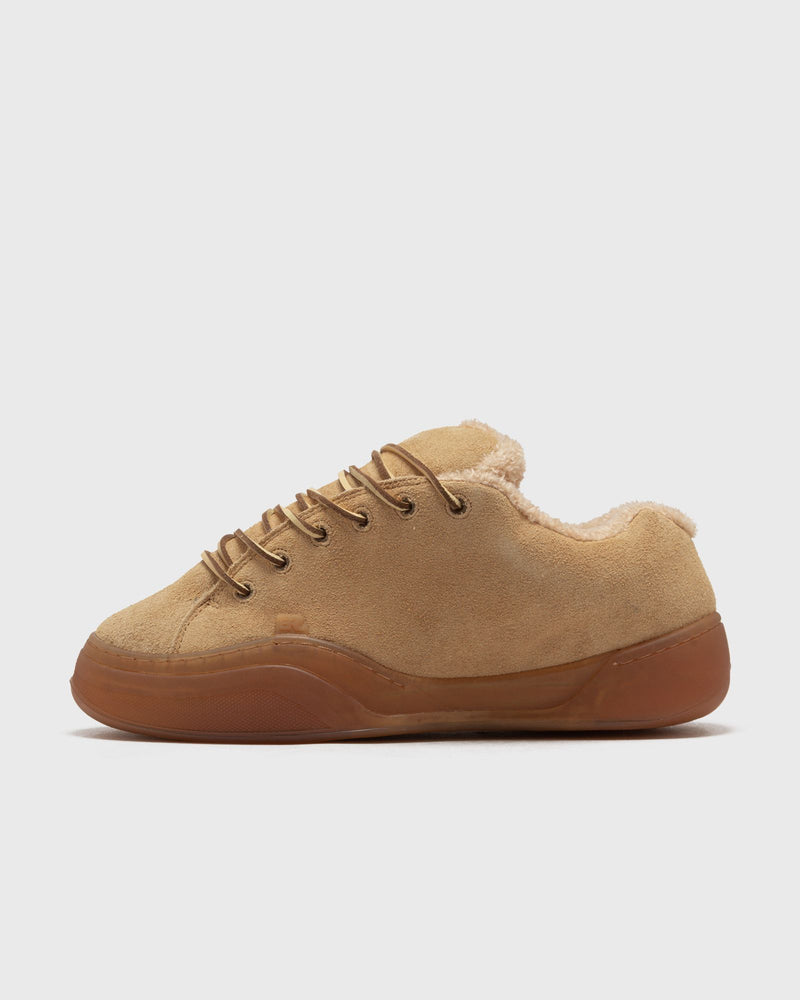 ERL SUEDE VAMP SKATE SNEAKER LEATHER beige