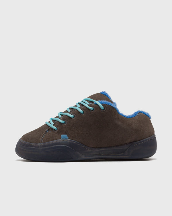 ERL SUEDE VAMP SKATE SNEAKER LEATHER brown