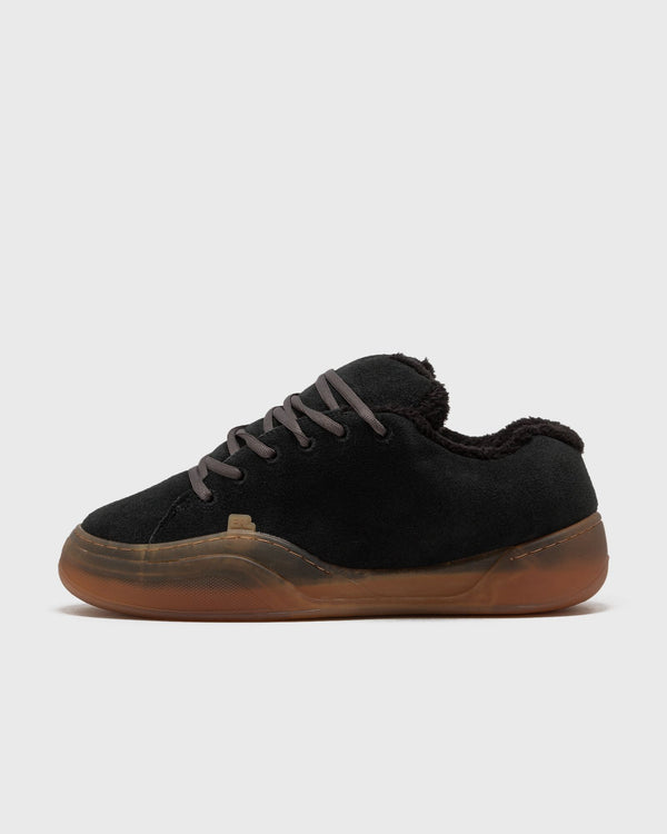 ERL SUEDE VAMP SKATE SNEAKER LEATHER black|brown